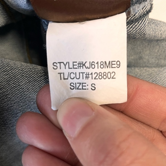 KUT From The Kloth | Amelia Blue Denim Jacket S - Picture 10 of 10